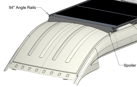 Ford Transit Van 148 Roof Rail Rack Kit