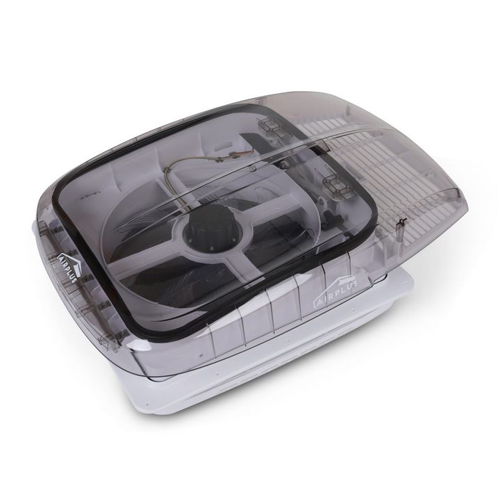 AirPlus Deluxe Roof Vent Smoke Dome Top View