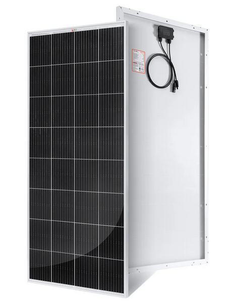 Rich Solar MEGA 200, 200 Watt Solar Panel, Premier 12V or 24V Off-Grid Solar Panel for Vans and RVs