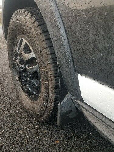 Ford Transit mud flap fillers for Weathertech front flaps