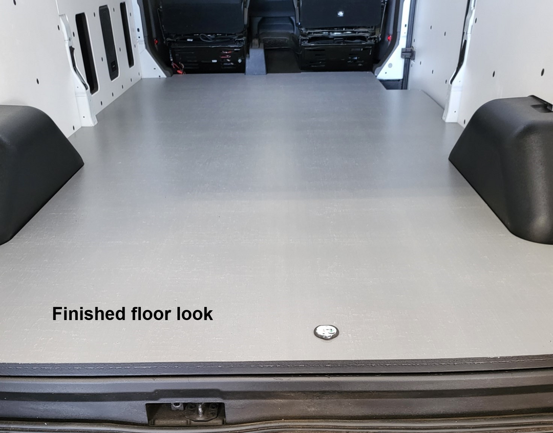 Van Floor Rails Custom Van Flooring for your Van - DIYvan