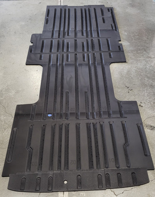 Machined Minicell Floor Insulation for the Ford Transit Vans