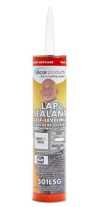 Dicor Self-Leveling Lap Sealant-10.3 Oz. Tube