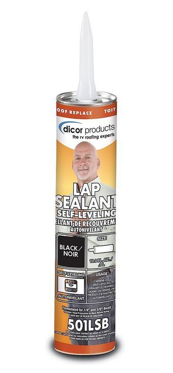 Dicor Self-Leveling Lap Sealant-10.3 Oz. Tube