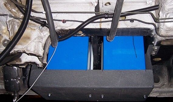 Under vehicle battery box for Sprinter NCV3 and VS30 2500 & 3500 170WB