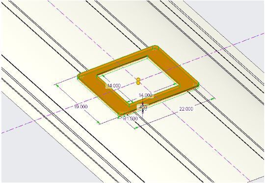 Ford Transit High & Mid Roof Air Conditioner Adapter