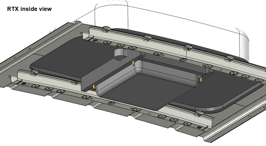 VS30 (2019 +)  Sprinter Roof A/C Delete Plate