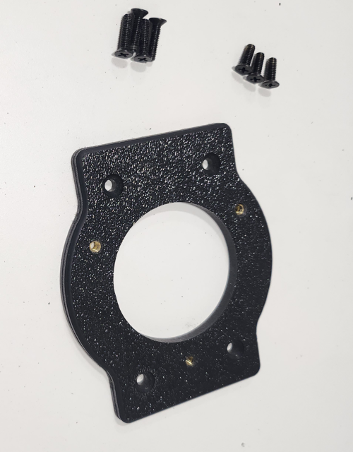 Shore Power Inlet Plate - DIYvan