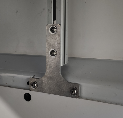 Aluminum cargo tie tab 