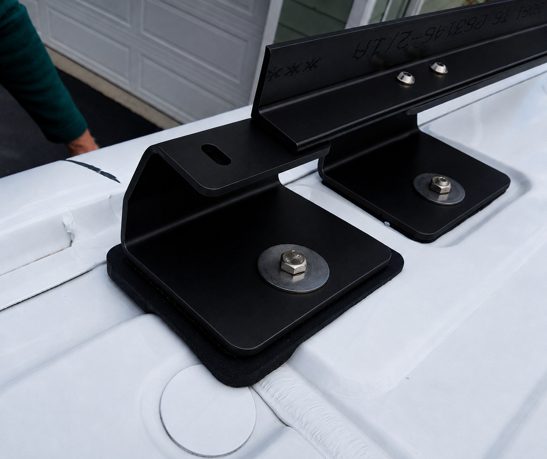 Ford Transit Rail Mounting Brackets V2 for use with 8020