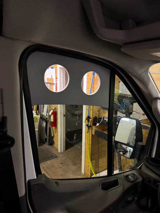 Transit Cab Window Insert Panel