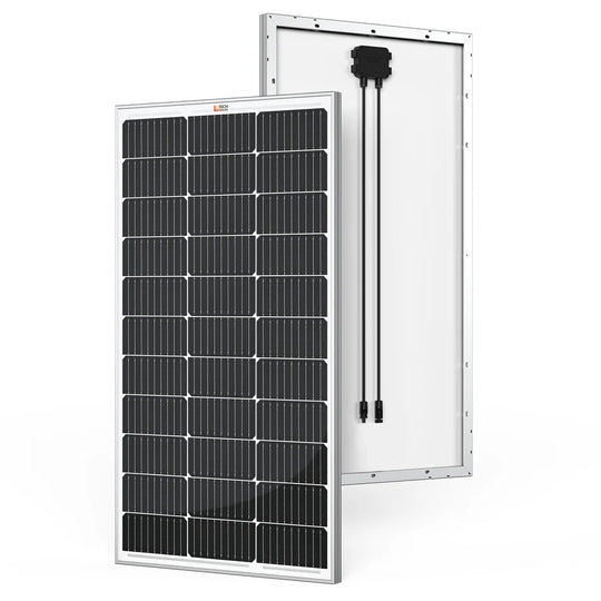 Rich Solar MEGA 100 | 100 Watt Solar Panel | Premier 12V Off-Grid Solar Panel for Vans And RVS