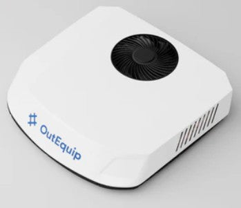 White OutEquip Glacier air conditioner