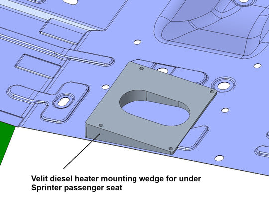 Sprinter Heater Base Wedgy