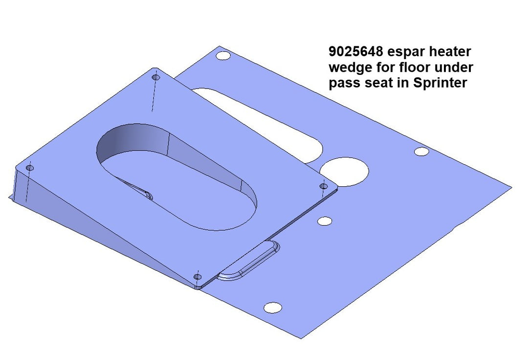Sprinter Heater Base Wedgy