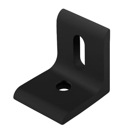 8020 black corner bracket