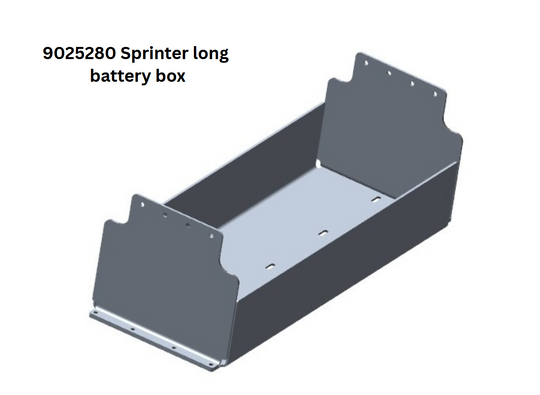 Under Vehicle Battery Box, Long Version, for All NCV3 and VS30 Sprinters