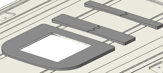 Ford Transit High & Mid Roof Air Conditioner Adapter