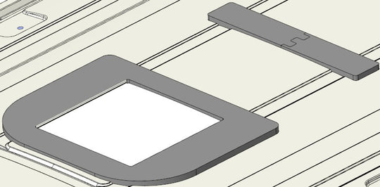 Ford Transit High & Mid Roof Air Conditioner Adapter