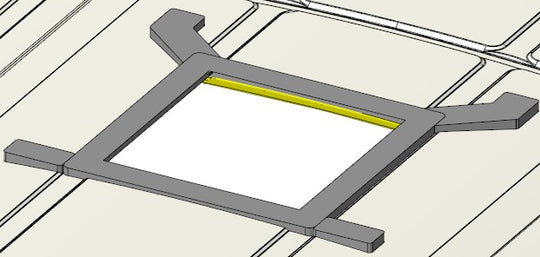Ford Transit High & Mid Roof Air Conditioner Adapter