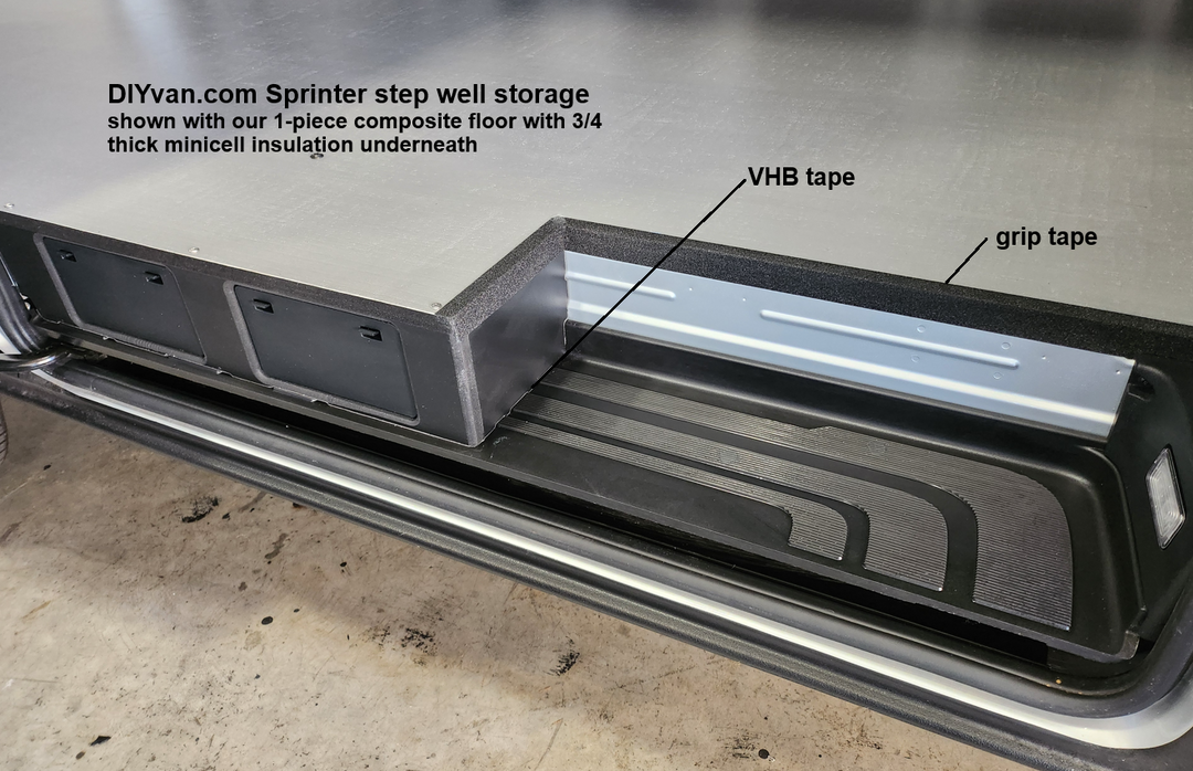 Sprinter One-Piece Composite Van Floor (Pick up only)