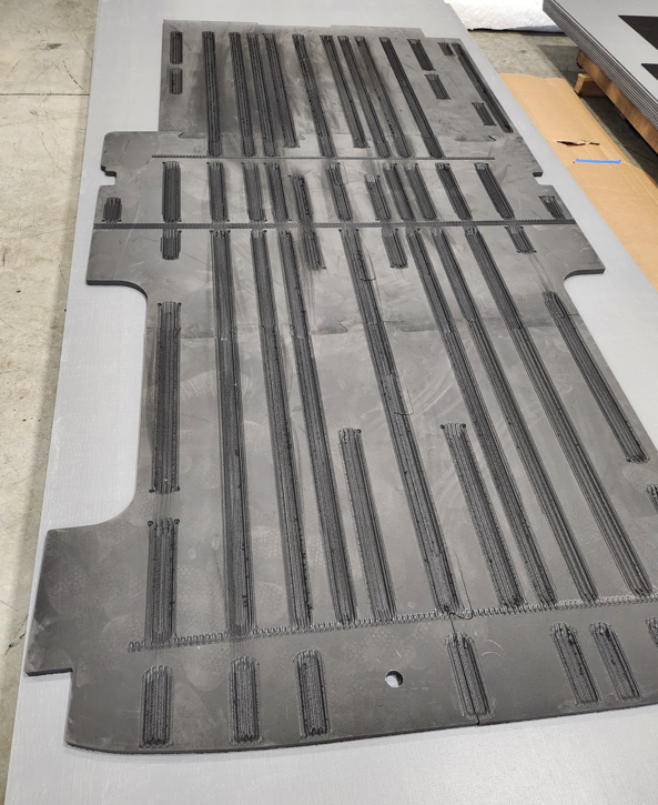 Machined Minicell Floor Insulation for the Ford Transit Vans