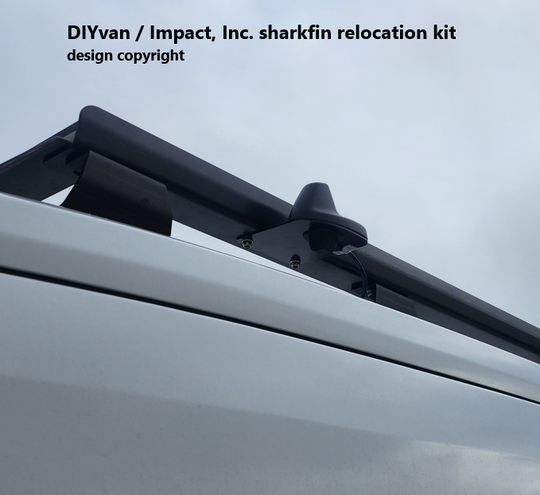 Ford Transit Van Shark Fin Antenna Relocation Bracket