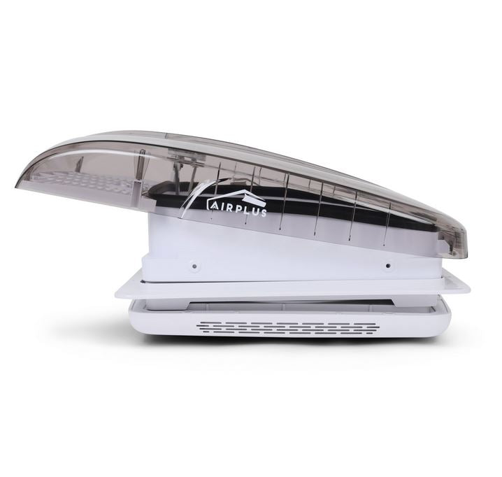 thumbnail image 2 of AVT Low Profile White Rotating Roof Vent For Ford Vans, Trucks & Trailers – WV004-W1k 2 of 3