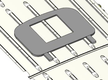 Sprinter NCV3 and VS30 High and Low Roof Air Conditioner Adapter