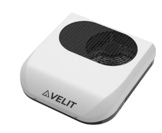 Velit 2000R or 2000R Mini Rooftop Air Conditioner Bundle for Van and RV