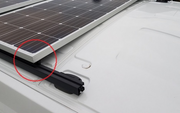 Ford Transit or Promaster 8020 rail mounting kit for solar panels