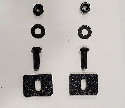 Spacers For Mounting Solar Panels to Angle Rails