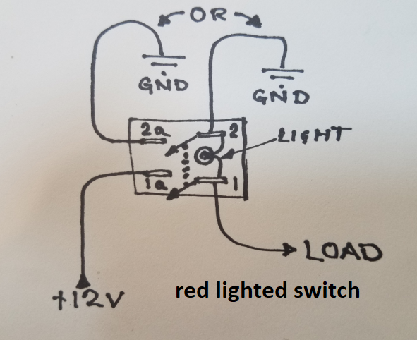 Ford Transit 2015 to 2019 Dash switch adapter with switch