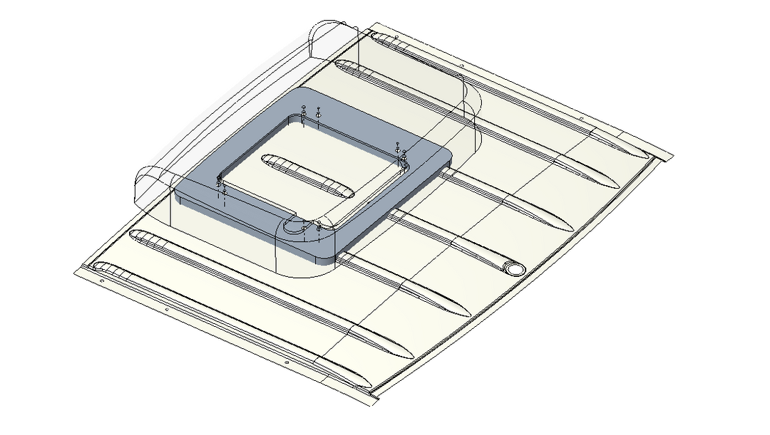 Dometic RTX 2000 Air Conditioner Adapter for NCV3 & VS30 Sprinter