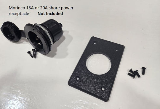 Shore Power Inlet Plate