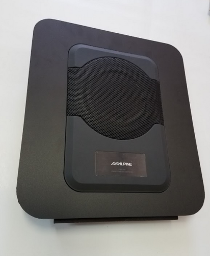 Sprinter Sound: Alpine PWE-S8 Subwoofer Panel - DIYvan