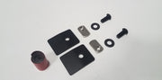Rail Clips for solar panel or 8020 crossbar attachment to formed rails