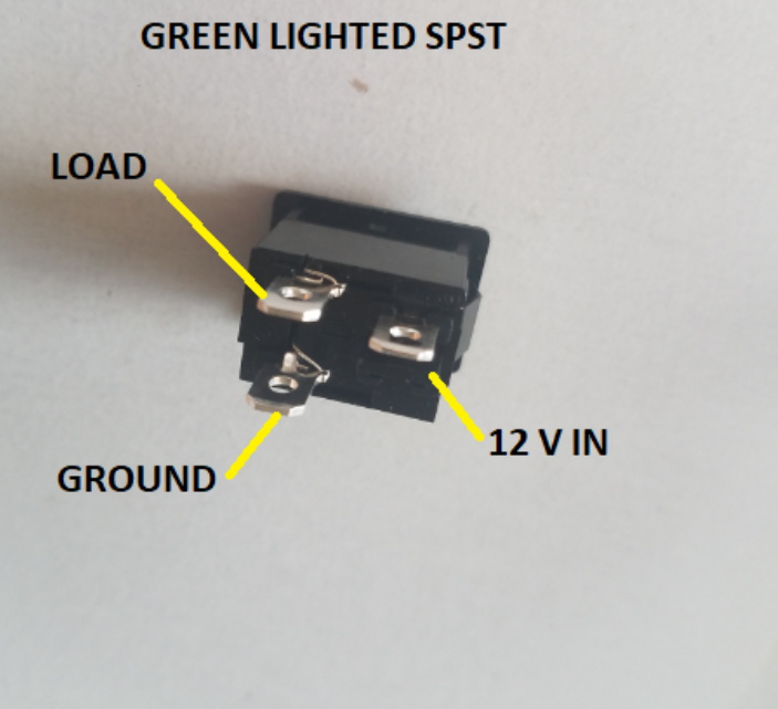 Ford Transit 2015 to 2019 Dash switch adapter with switch