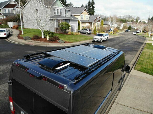 Car Roof Solar Panel Van Roof Mount Sprinter Van Solar Mount Clips