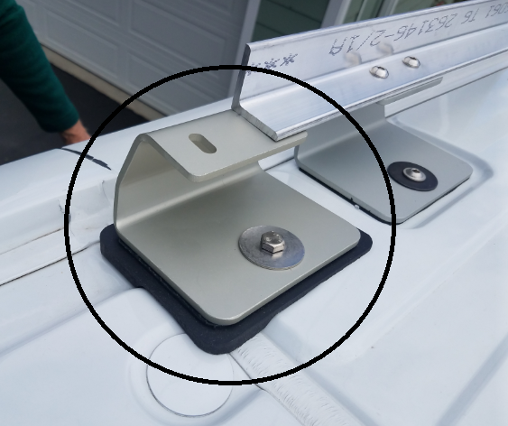 Ford transit roof rack brackets sale