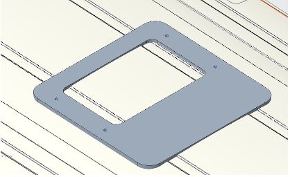 Ford Transit High & Mid Roof Air Conditioner Adapter